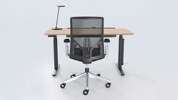 Office Desk Chair and LED Light